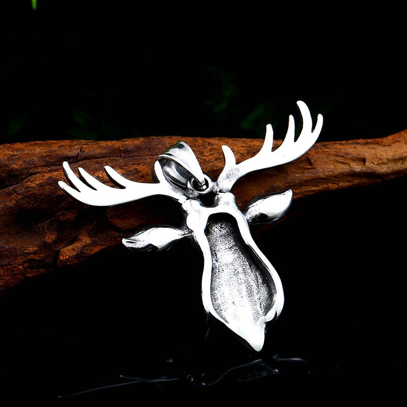 Collier Nez Amulette Cerf