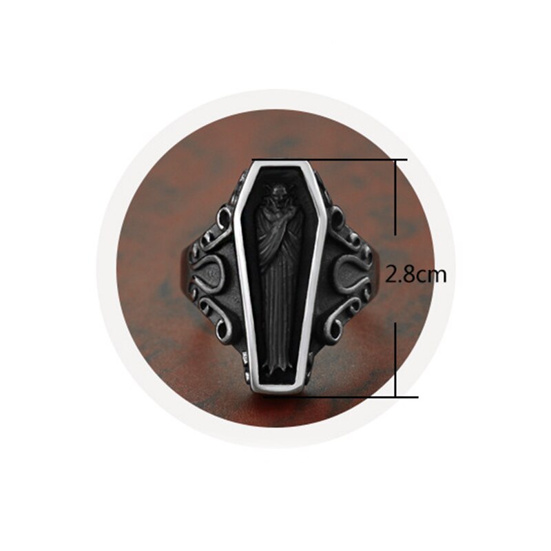 Anneaux de cercueil stéréoscopiques de momie