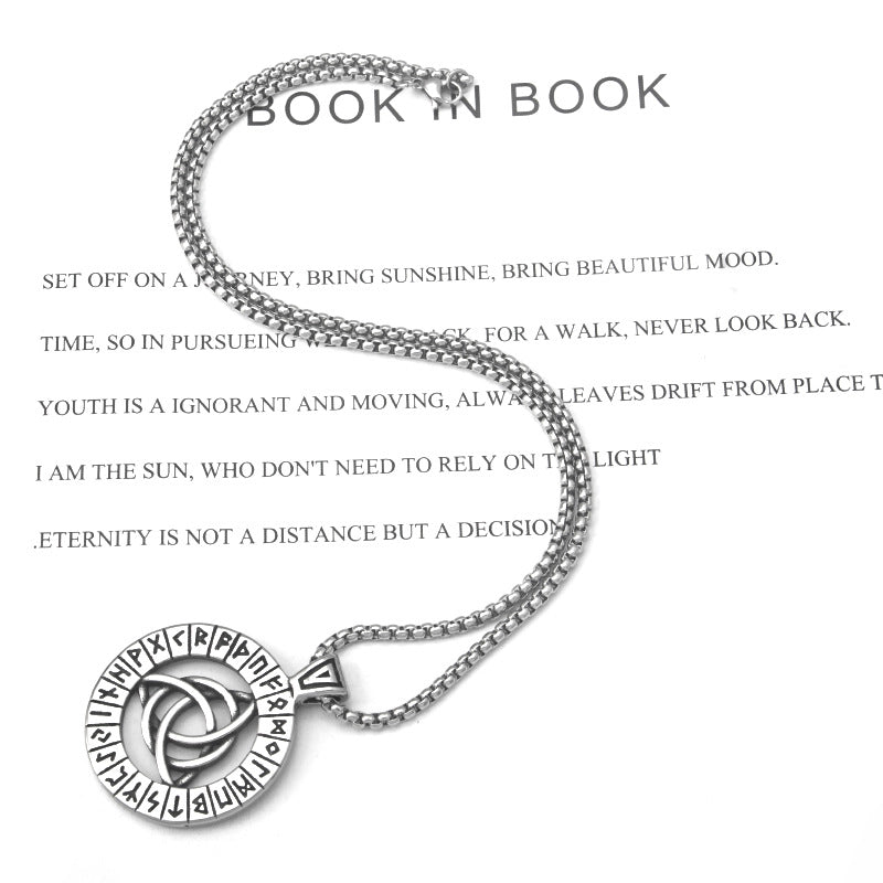 Round Plate Necklace