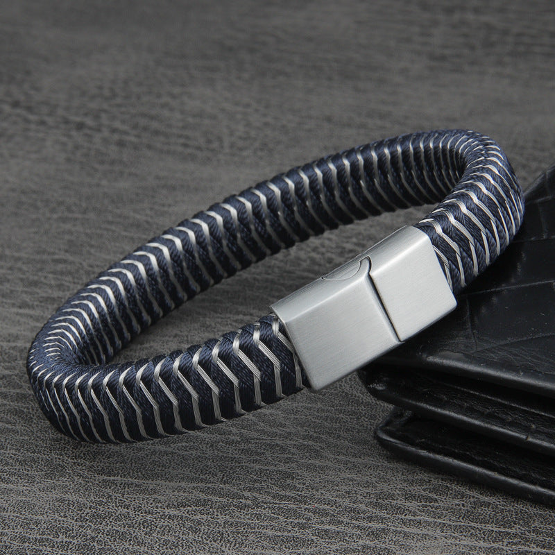 Men's Leather Bracelet