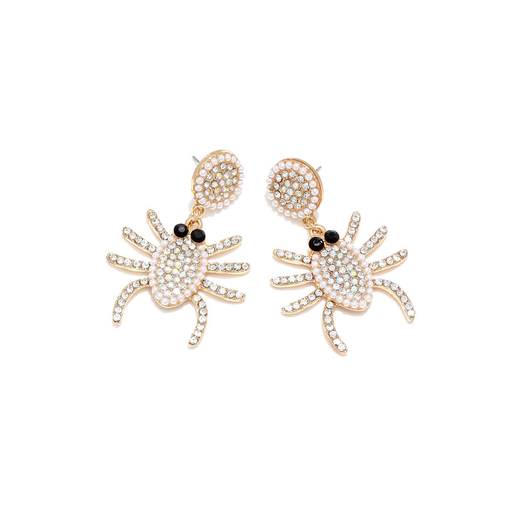 Alloy Spider Earrings