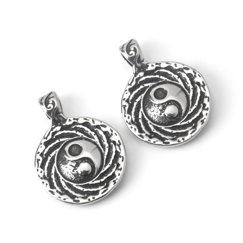 Yin Yang Tai Chi Eight Trigrams Necklace