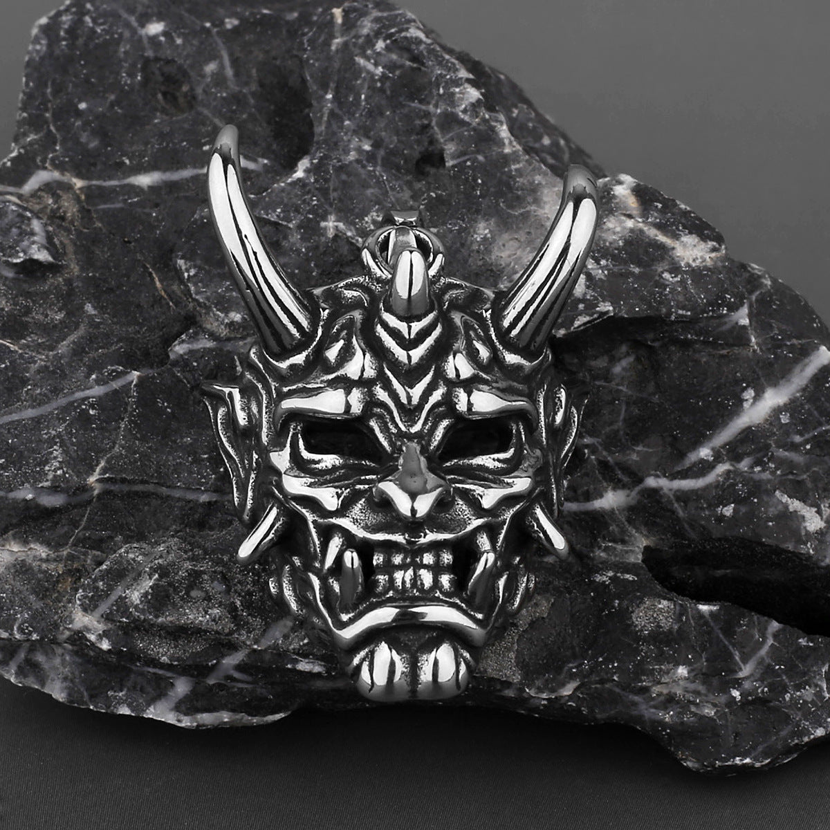 Ghost King Mask Necklace