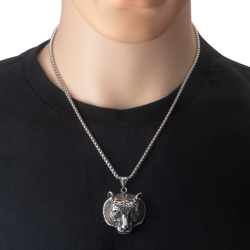 Classic tiger head Necklace