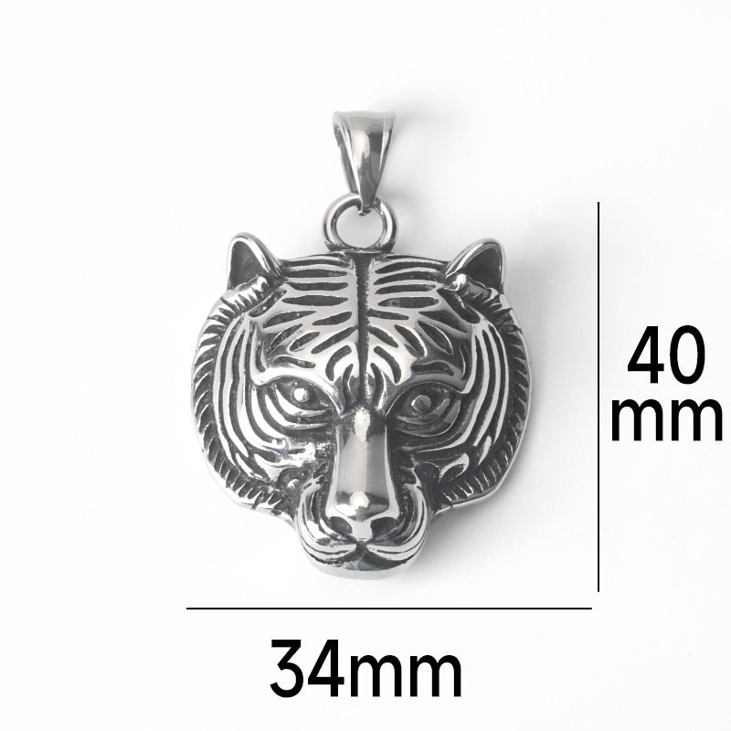 Classic tiger head Necklace