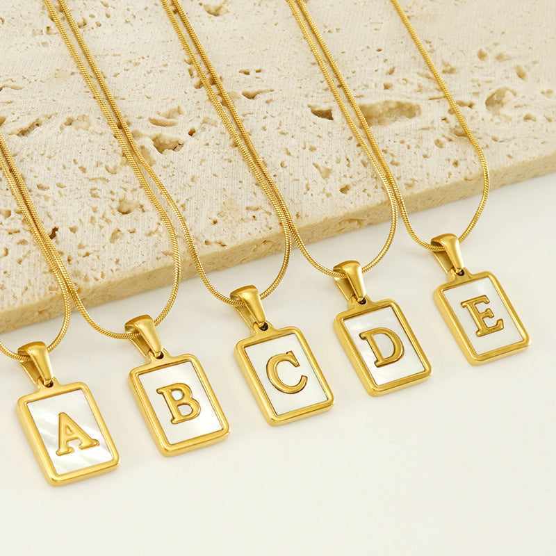 26  Letter Necklace