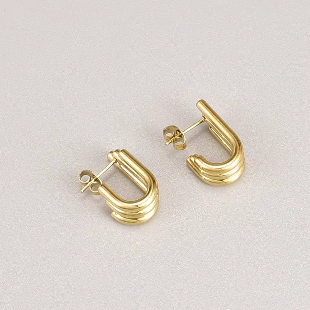 Multi-layered instrument earring