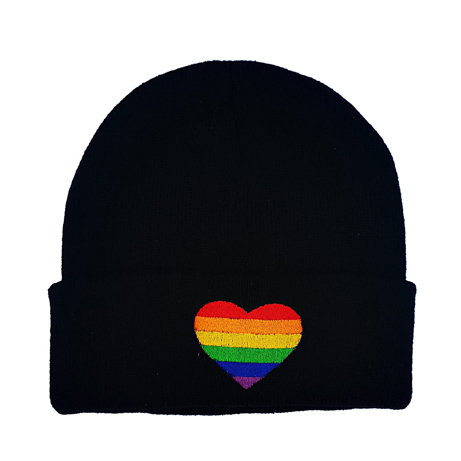 LGBP Love embroidered rainbow hat