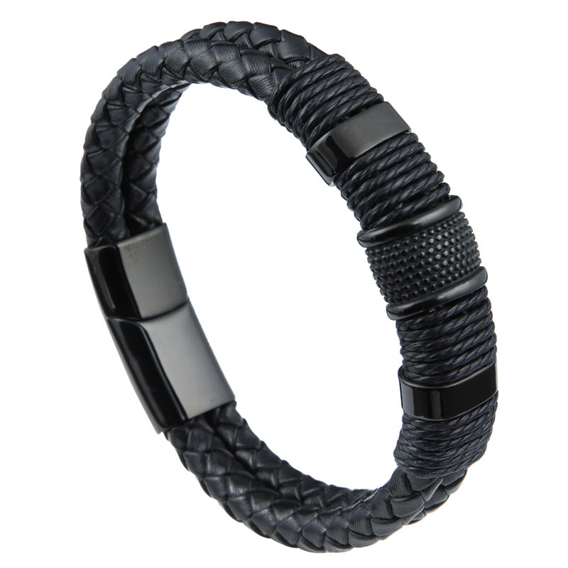 Men's  Leather Bracelet