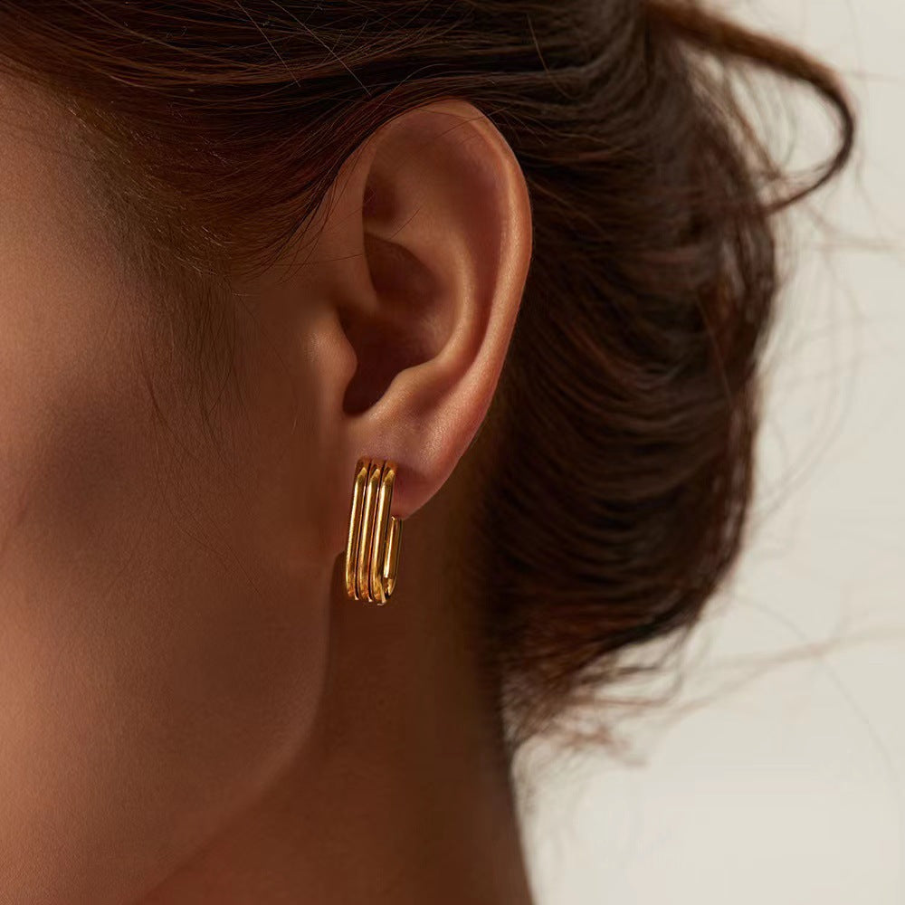 Ins Style Multi-layered Earring