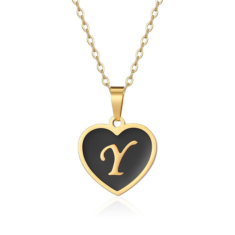 Fashion love letter necklace