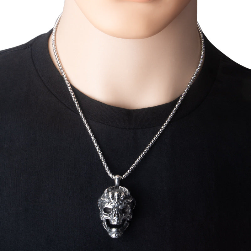 Vintage Skull Necklace