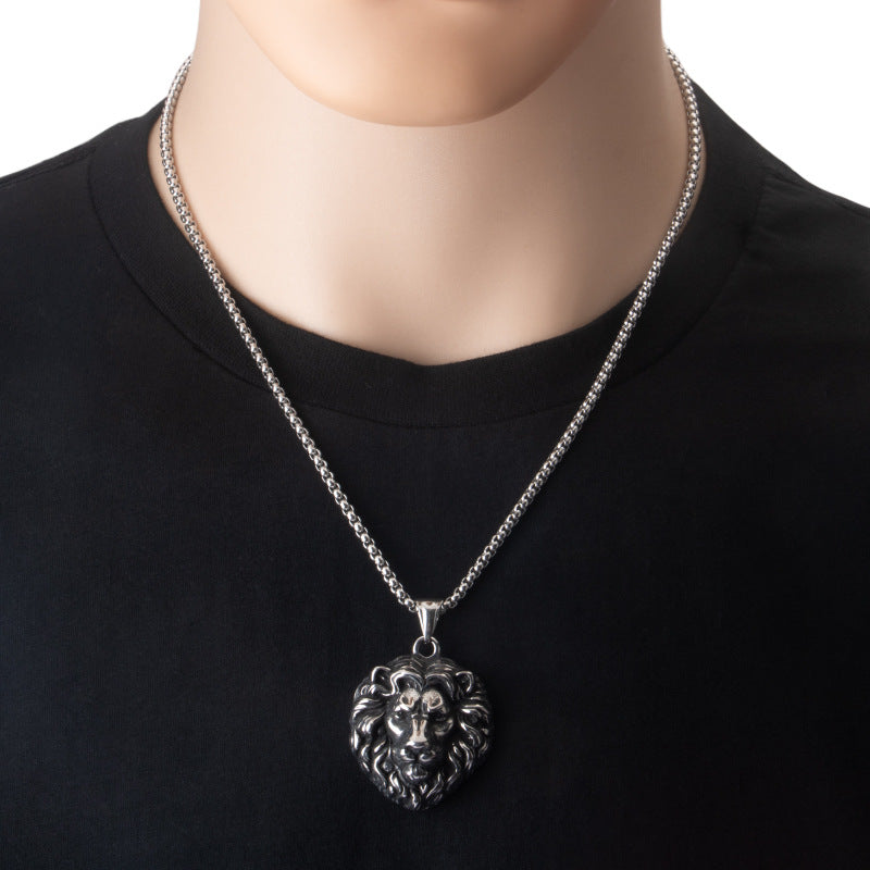 Lion Head Necklace