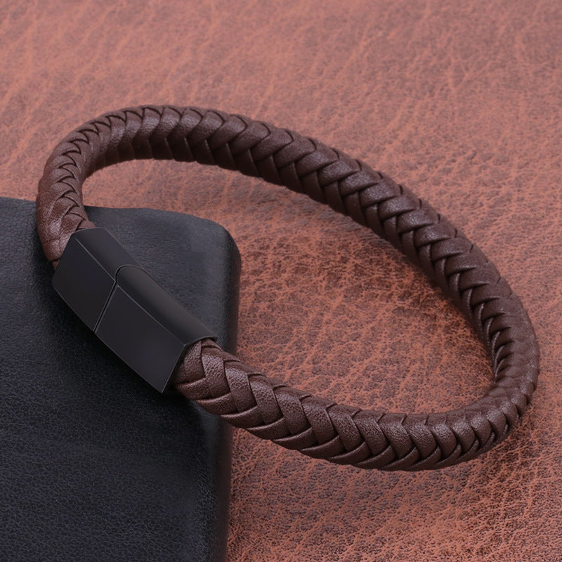 Couple  Leather  Bracelet