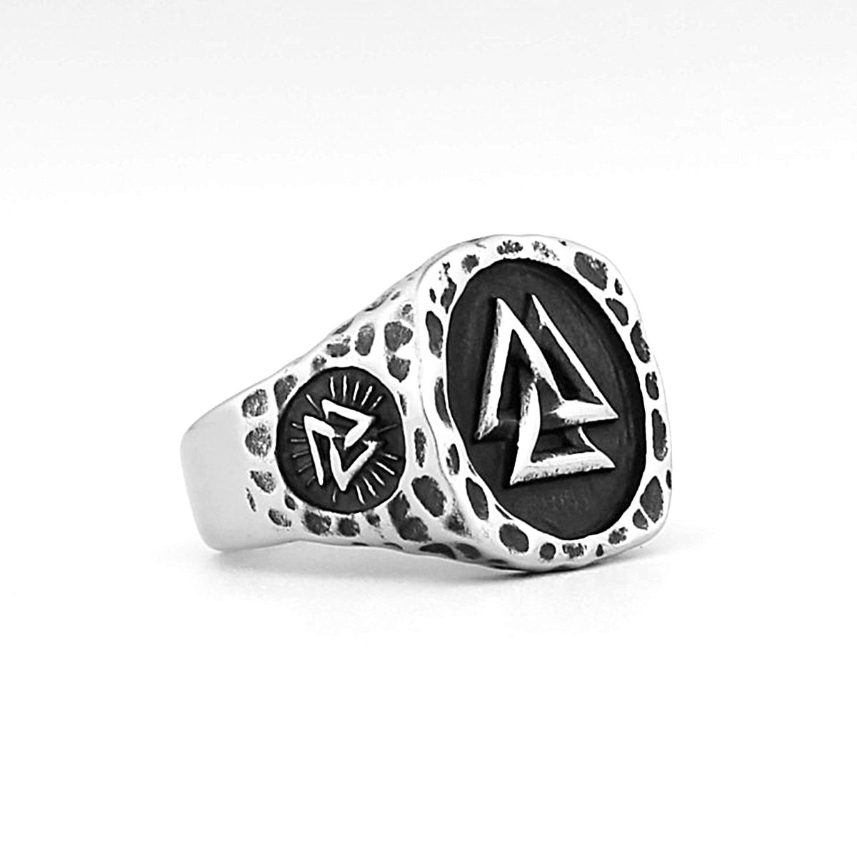 Triangle Rune Odin Rune Ring