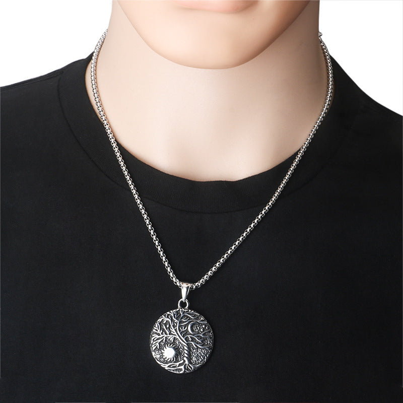 Sun Moon  Necklace