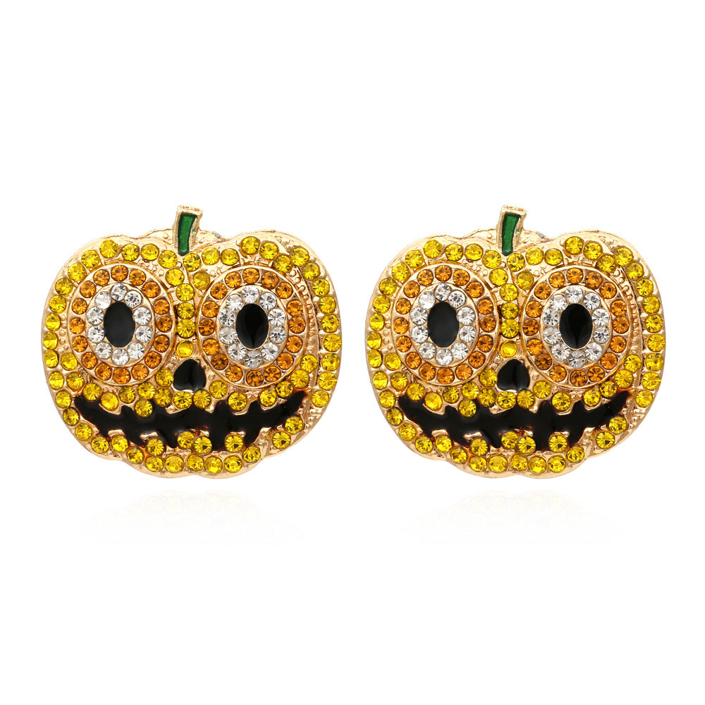 Halloween Pumpkin Earring