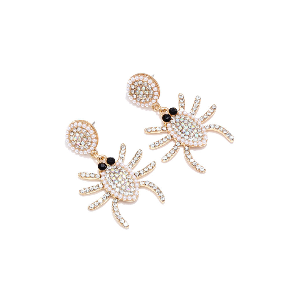 Alloy Spider Earrings