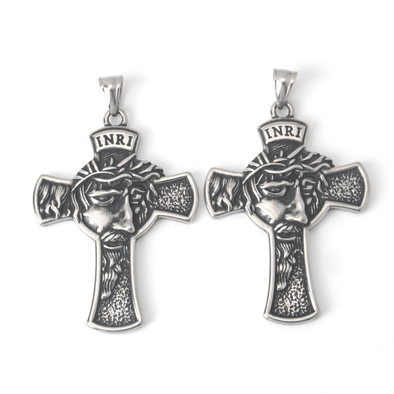 Crown of Thorns necklace of the cross