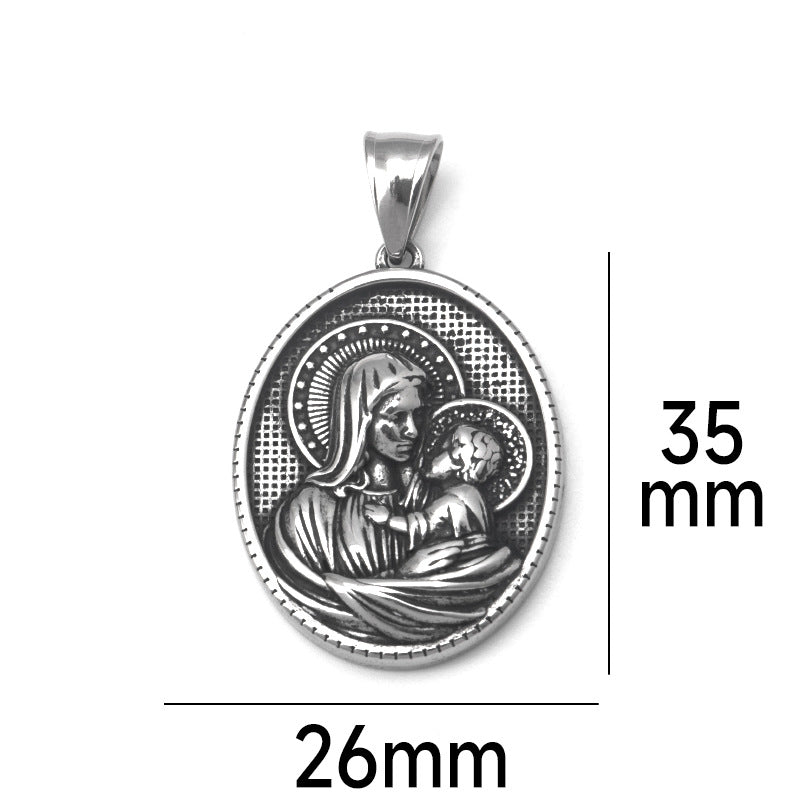 Virgin Mary Necklace