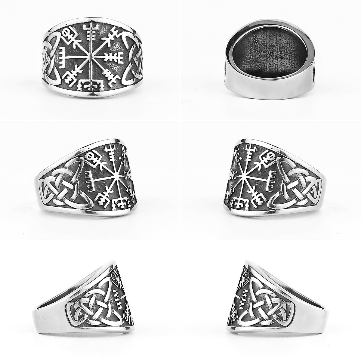 Compass Rune Ring