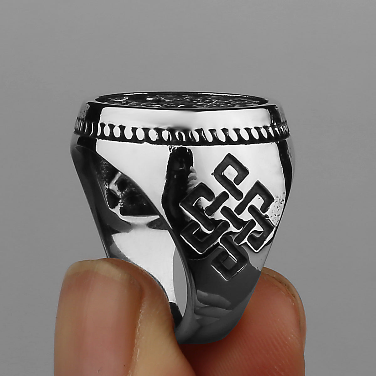 Goth Tree of Life Ring