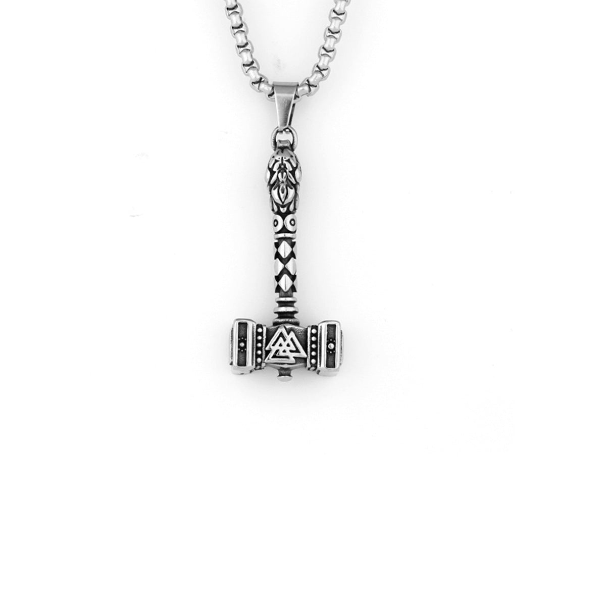 Goth Thor's Hammer Necklace