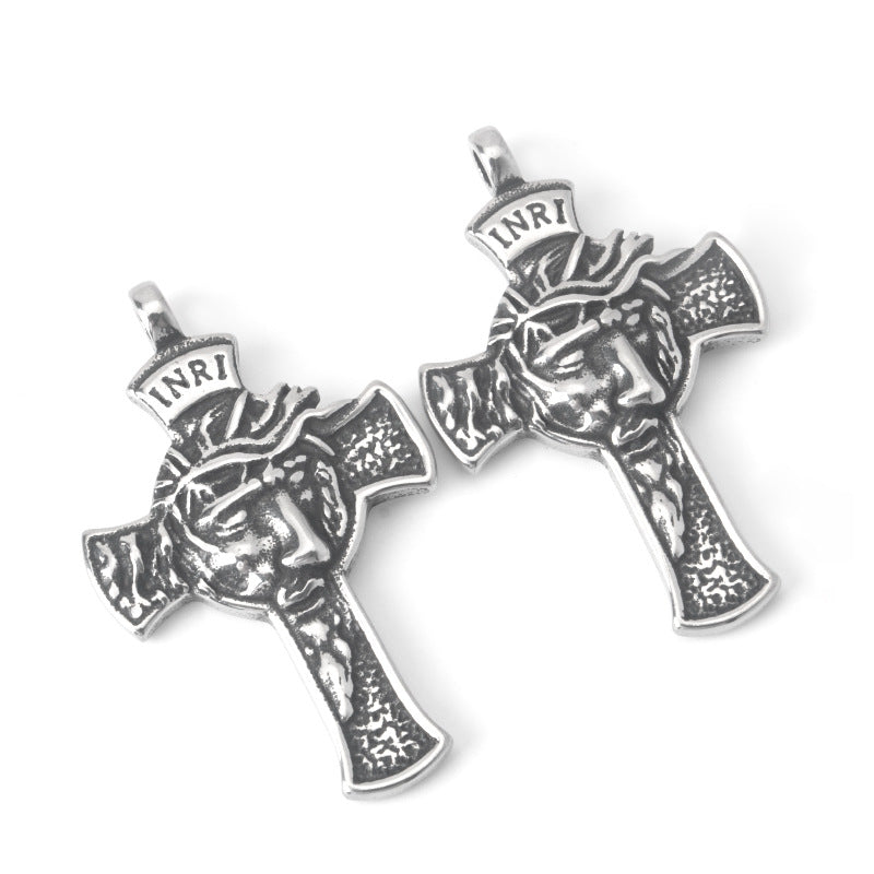 Crown of Thorns necklace of the cross