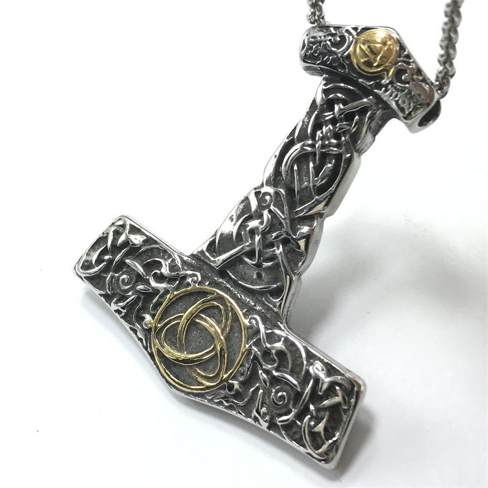 Rune Warhammer Necklace