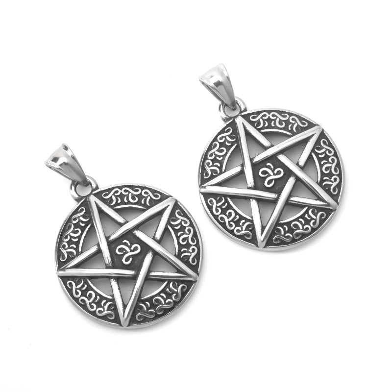 Lucky five-pointed star necklace