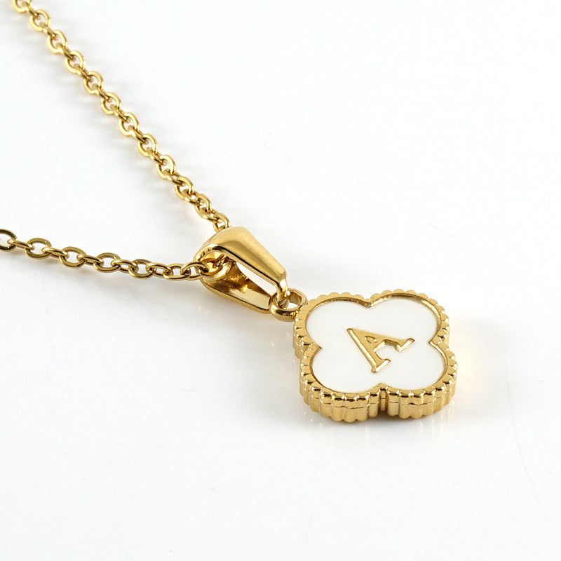 Shell Letter Necklace