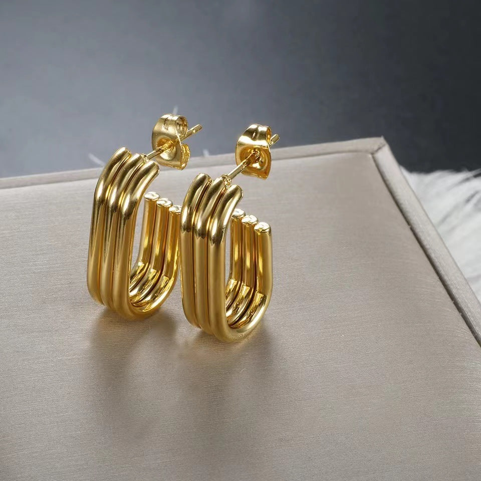 Ins Style Multi-layered Earring