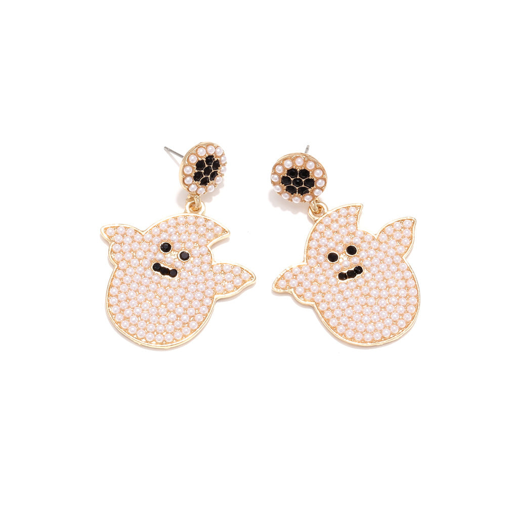 Pearl Ghost Earrings