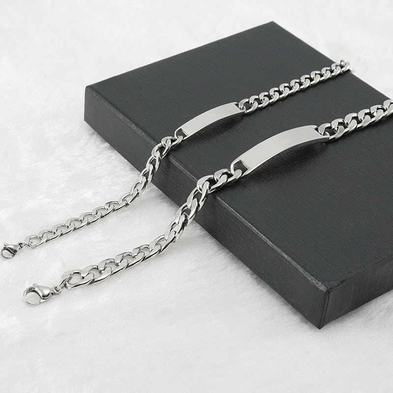 Popular NK Chain Bend Bracelet