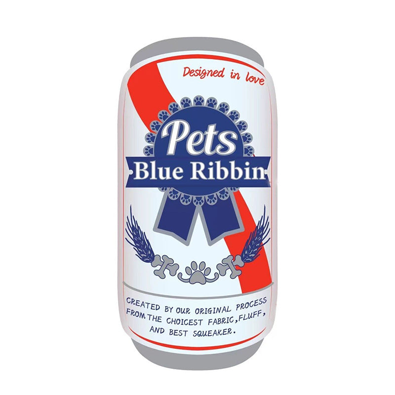 Plush Canned Pet Toy