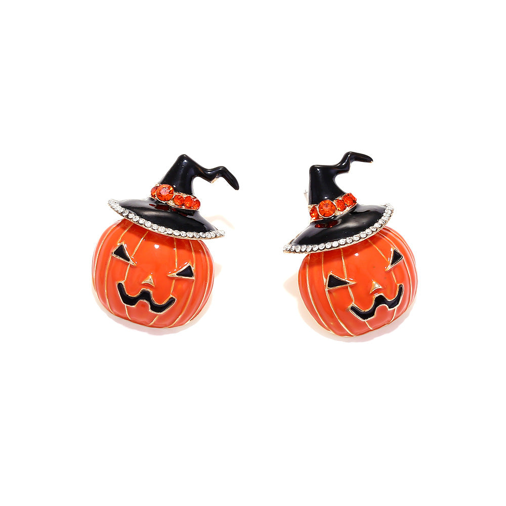 Halloween Witch Hat Earring