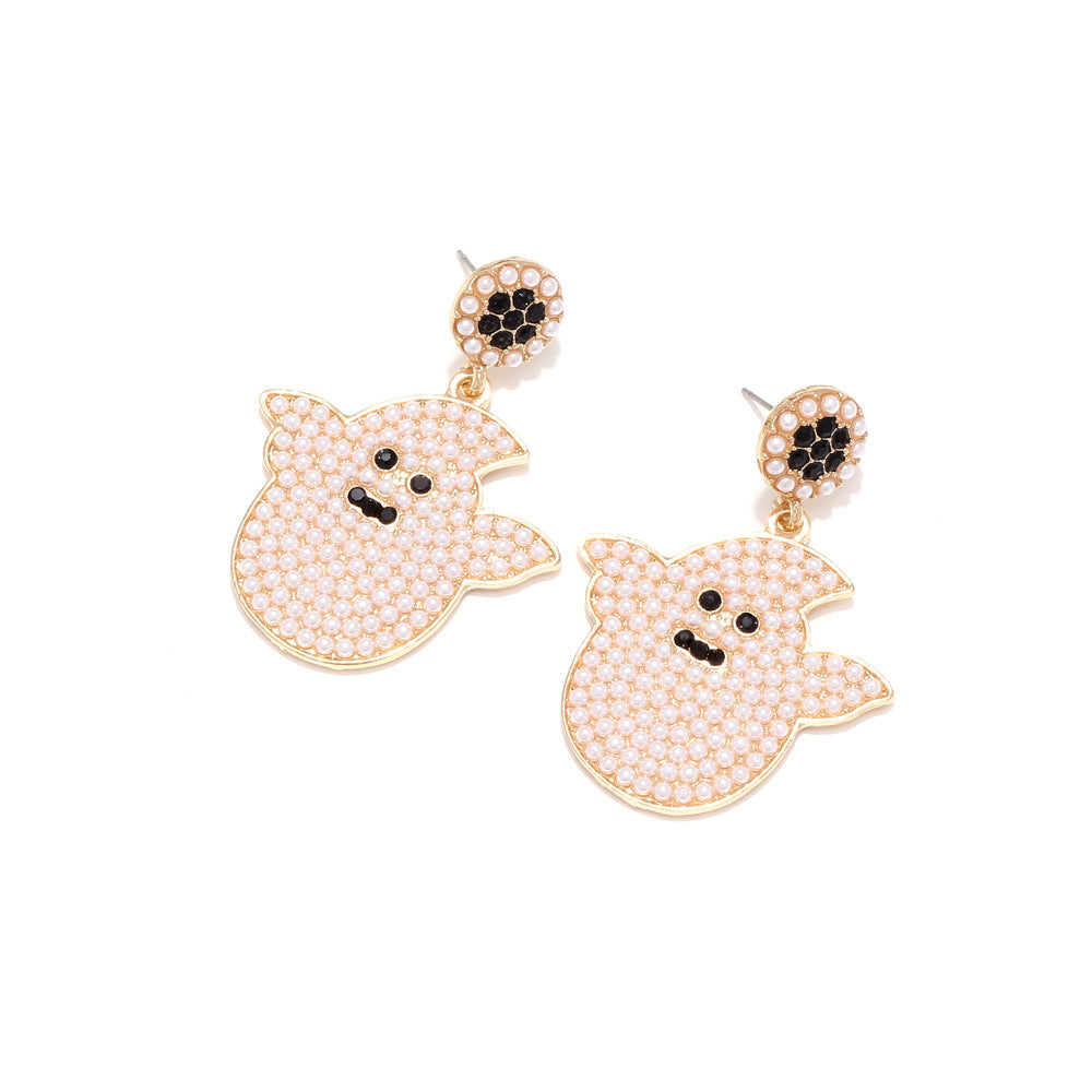 Pearl Ghost Earrings