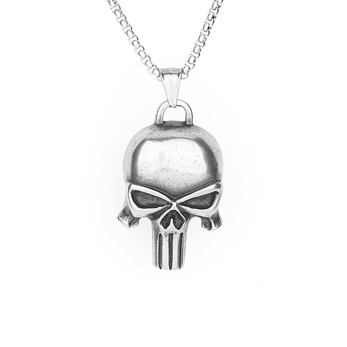 Punisher skull simple necklace