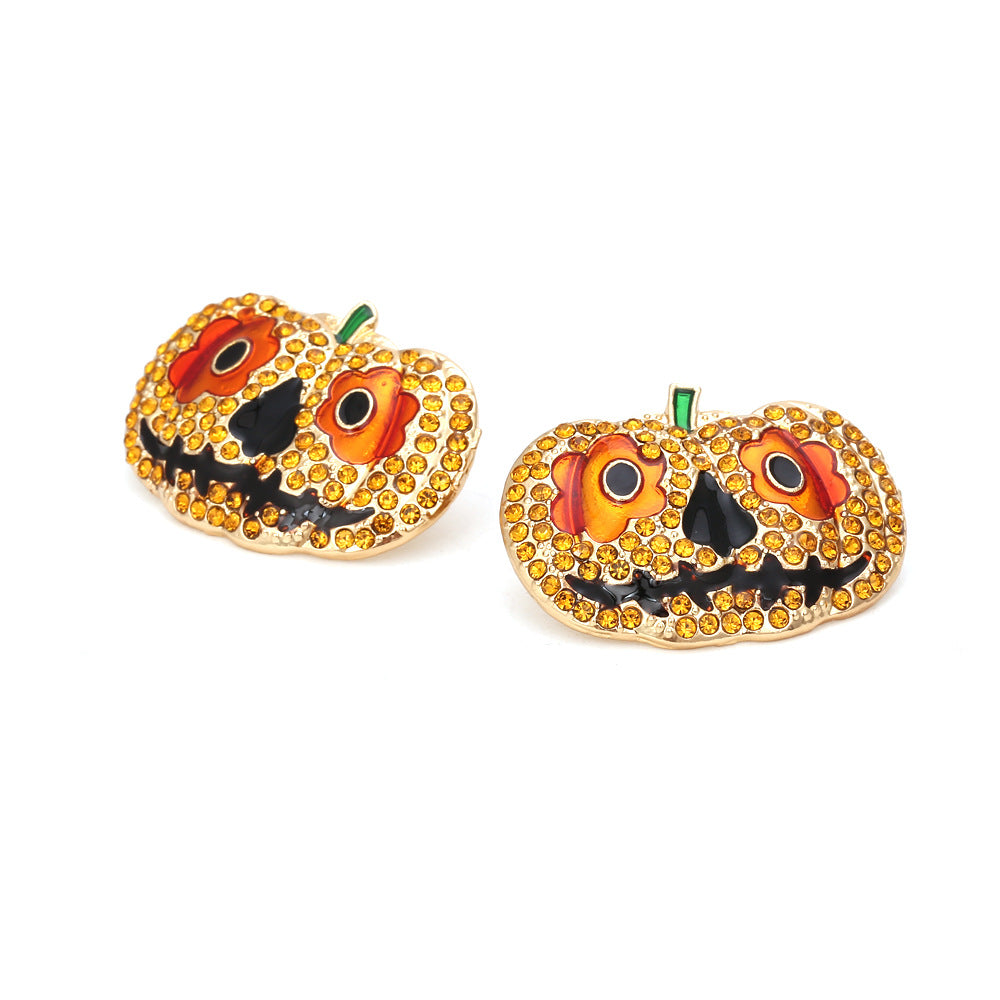 Halloween Pumpkin Earring