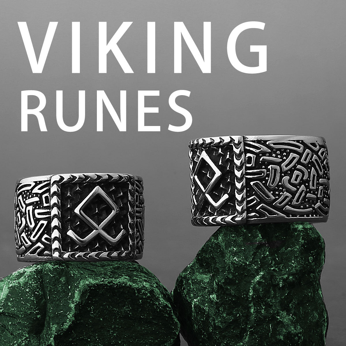 Goth Odin Rune Ring