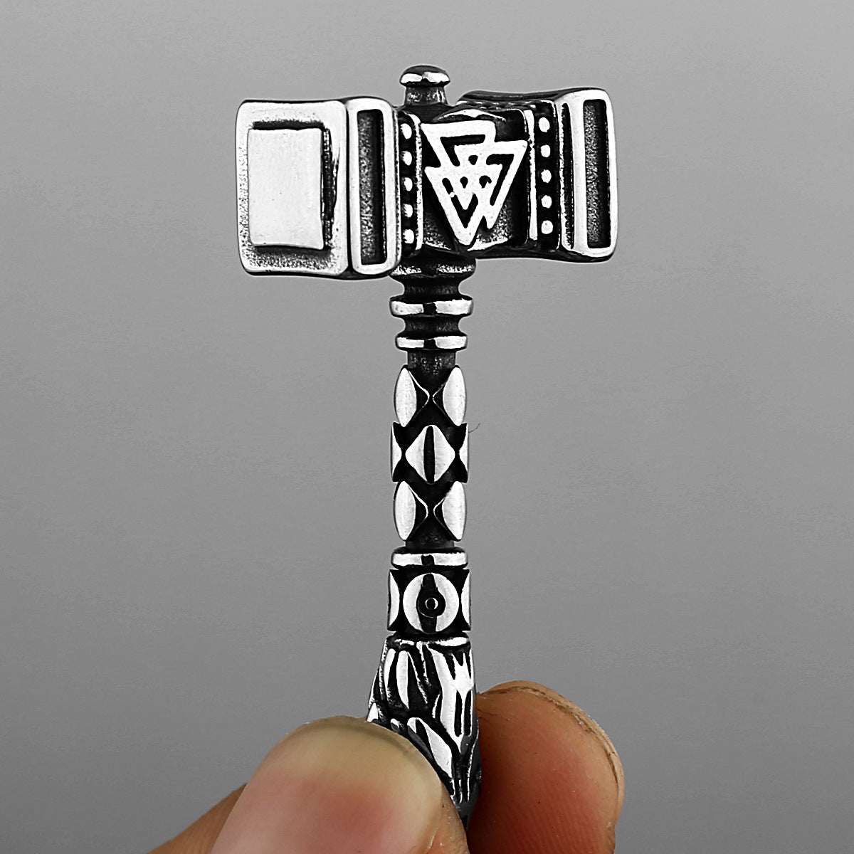 Goth Thor's Hammer Necklace