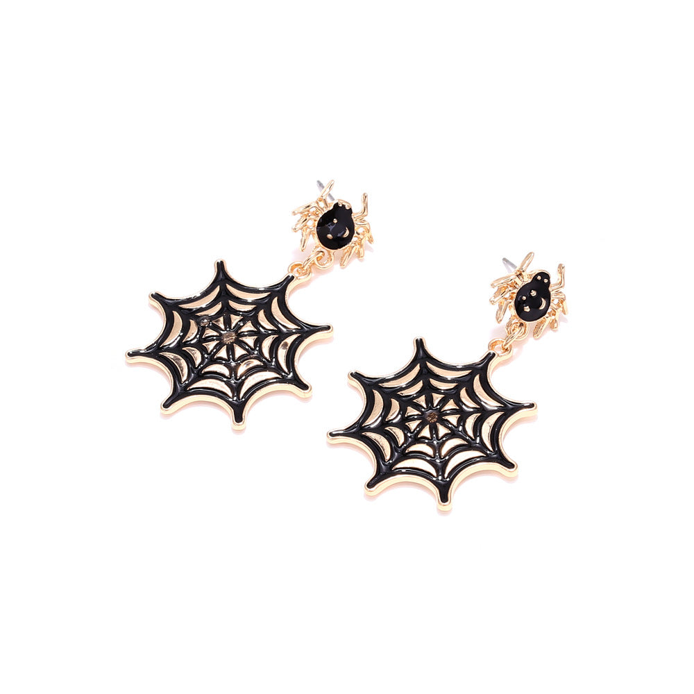 Spider Web Earrings