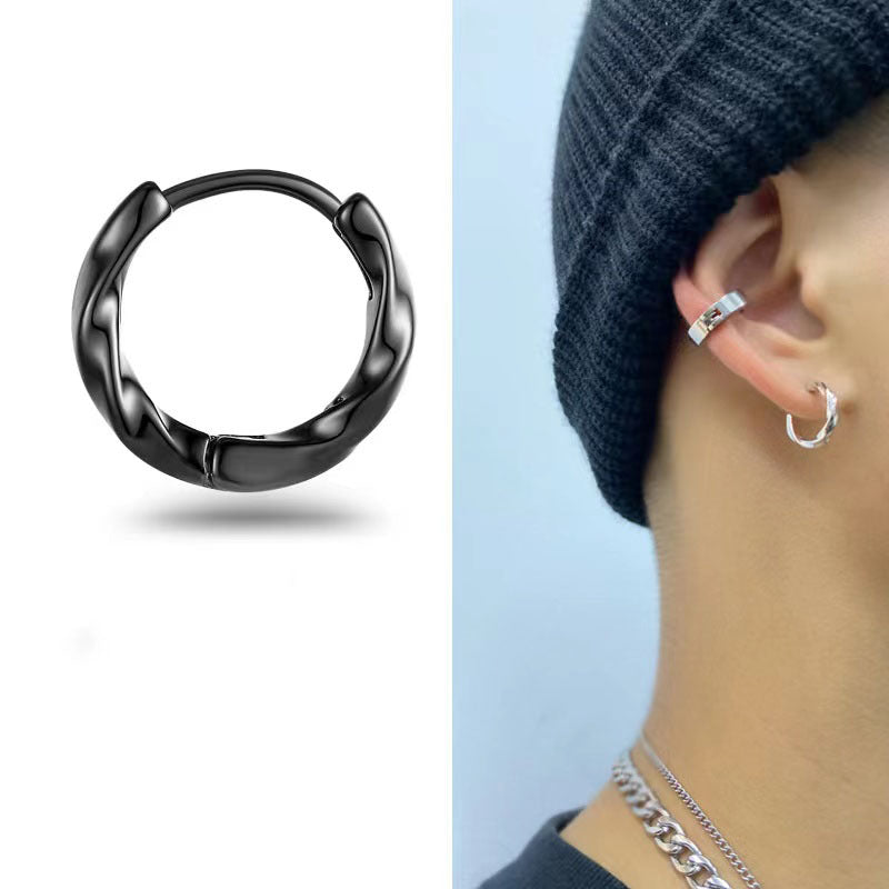 Unisex Fashion Circle Earring