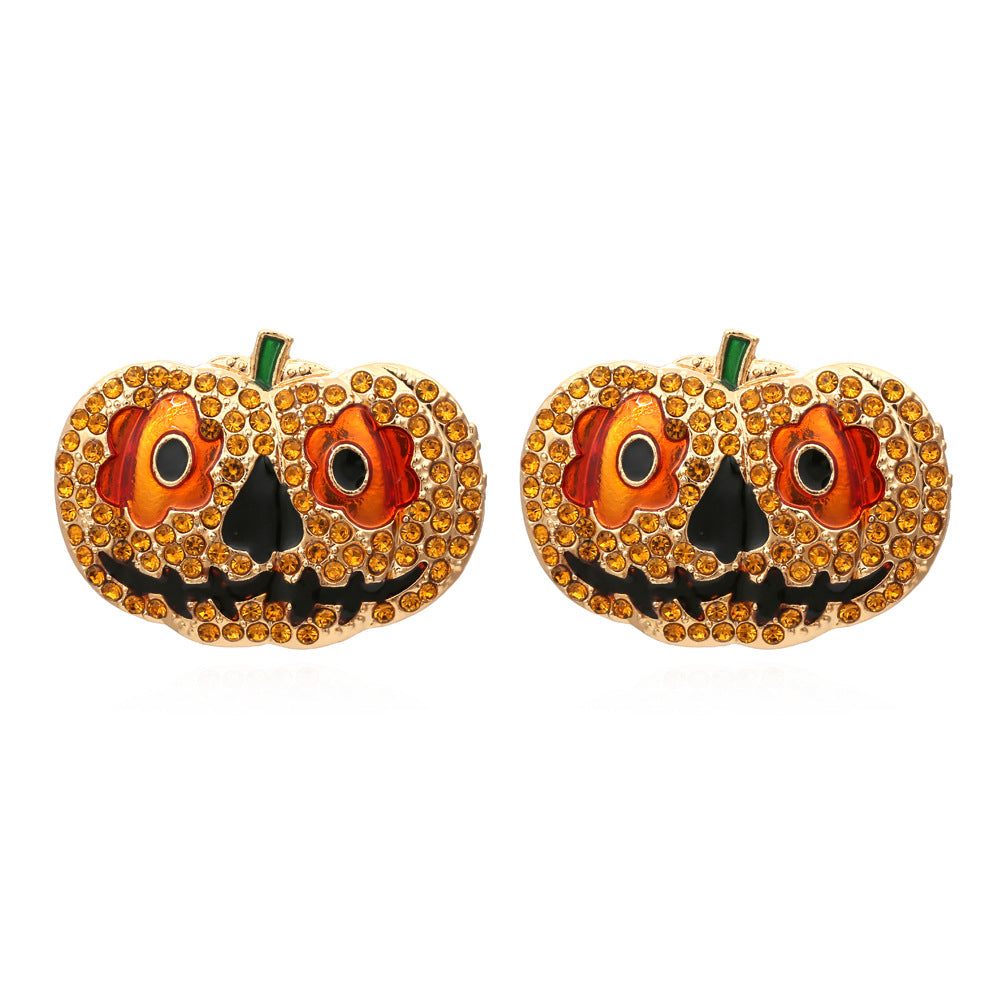 Halloween Pumpkin Earring