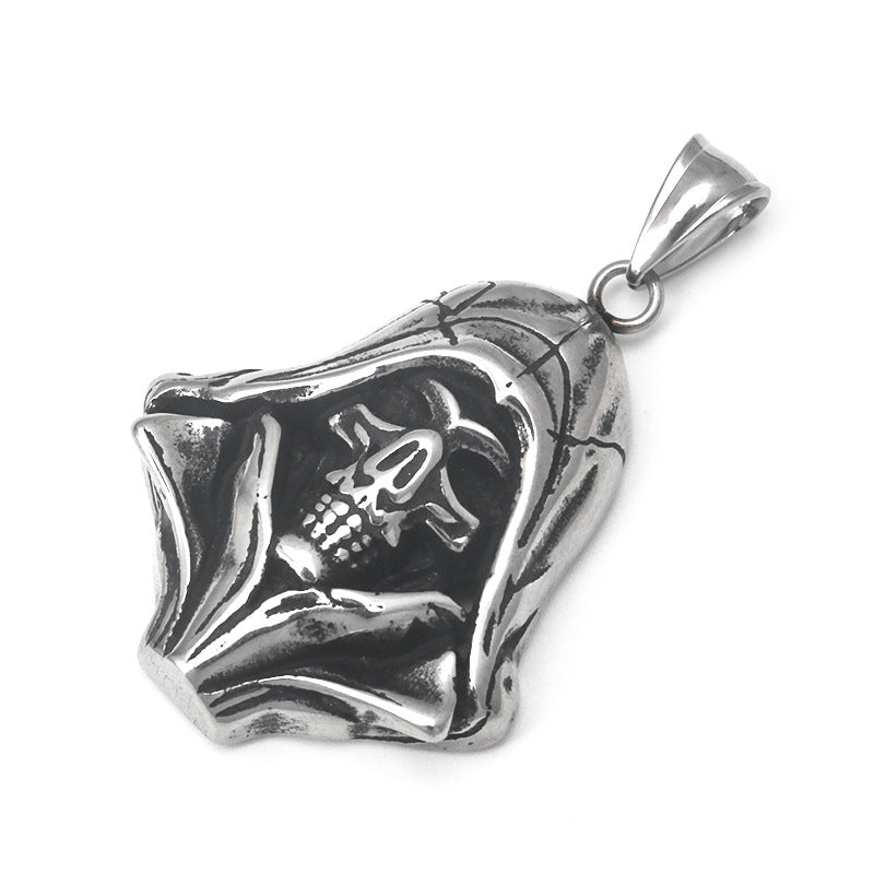 Undead Archmage Lich Skull Necklace