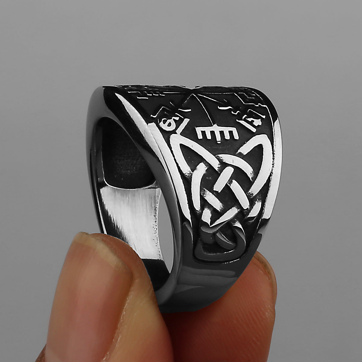 Compass Rune Ring