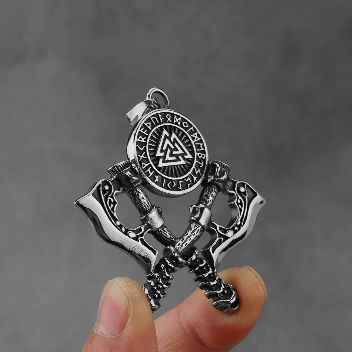 Double Axe Necklace