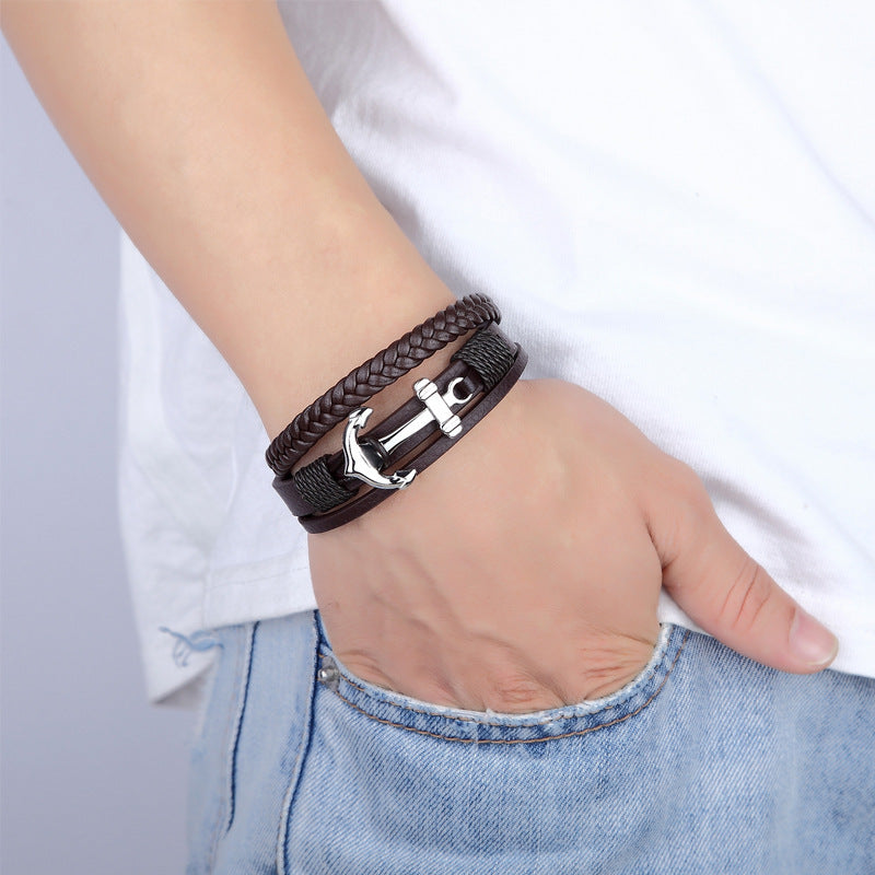 Ship Anchor Bracelet