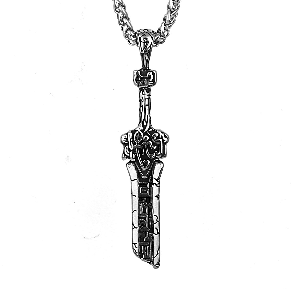 Said Sword Titanium Steel Necklace