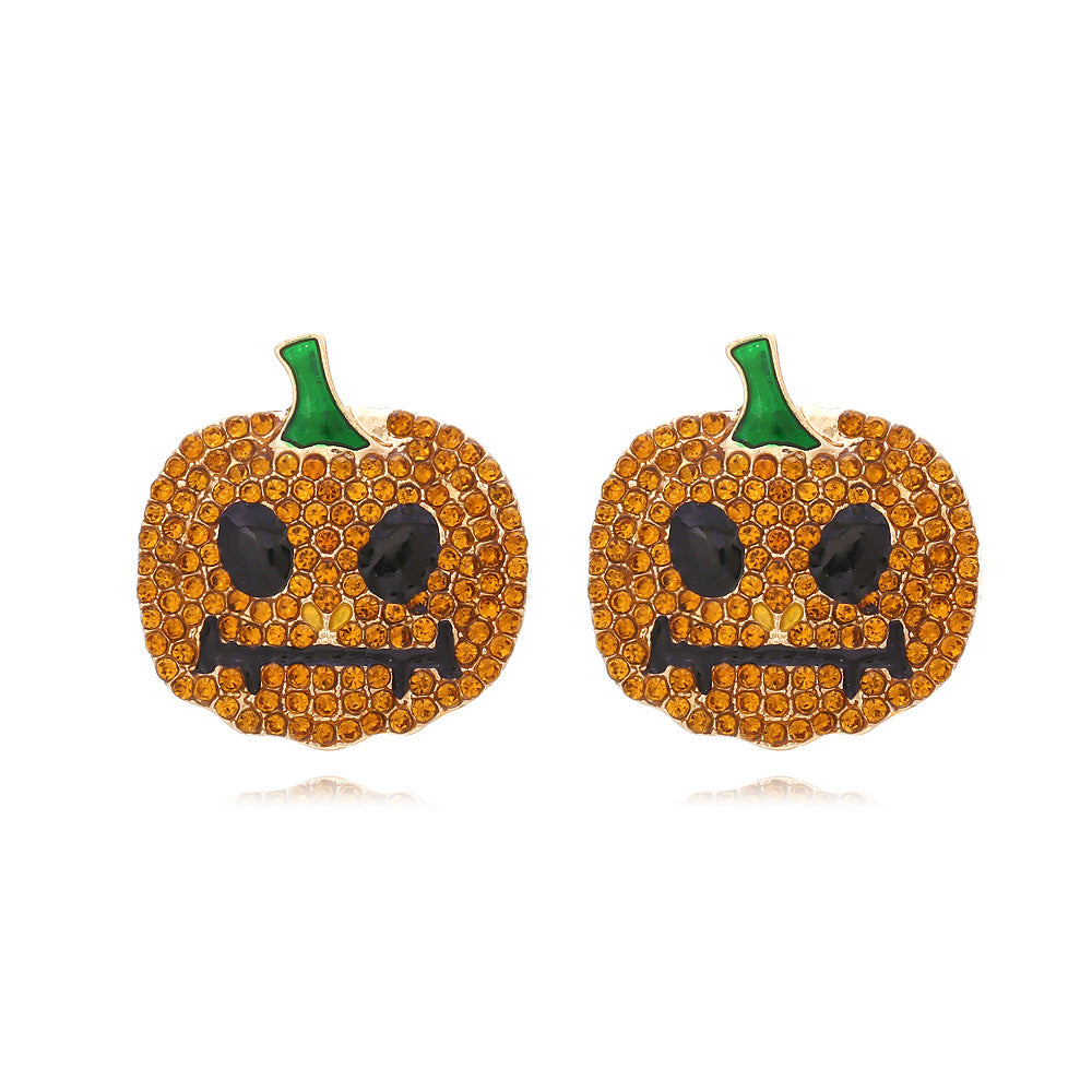 Pumpkin Lamp Earrings